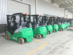 合肥長安叉車80臺鋰電叉車